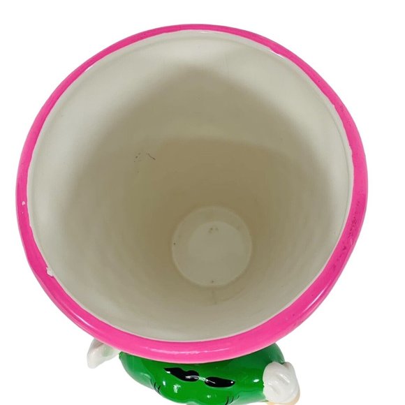 Vintage Mrs Green M&M Ice Cream Cone Ceramic Parfait ￼Birthday Kitschy ￼Dish ‘80 - Picture 3 of 11